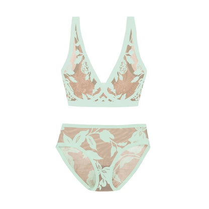 Madam Muse Sheer Bralette and Brief Set