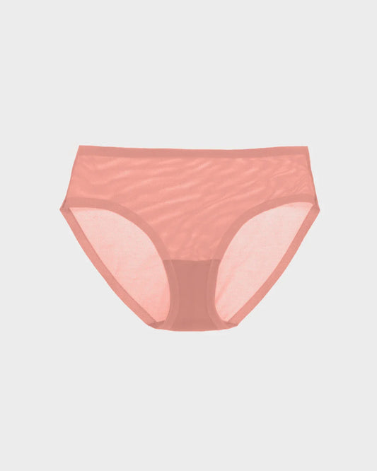 Dusty Rose Sheer Brief